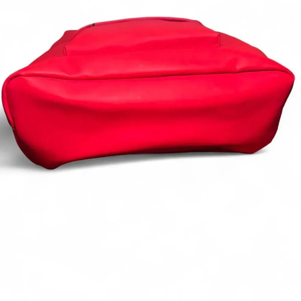 Hunter x Target Red Rubber Backpack NWT Waterproof Festival Bag Logo